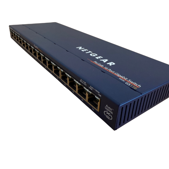 NETGEAR ProSafe 16 Port Gigabit Switch – Modell GS116 v2