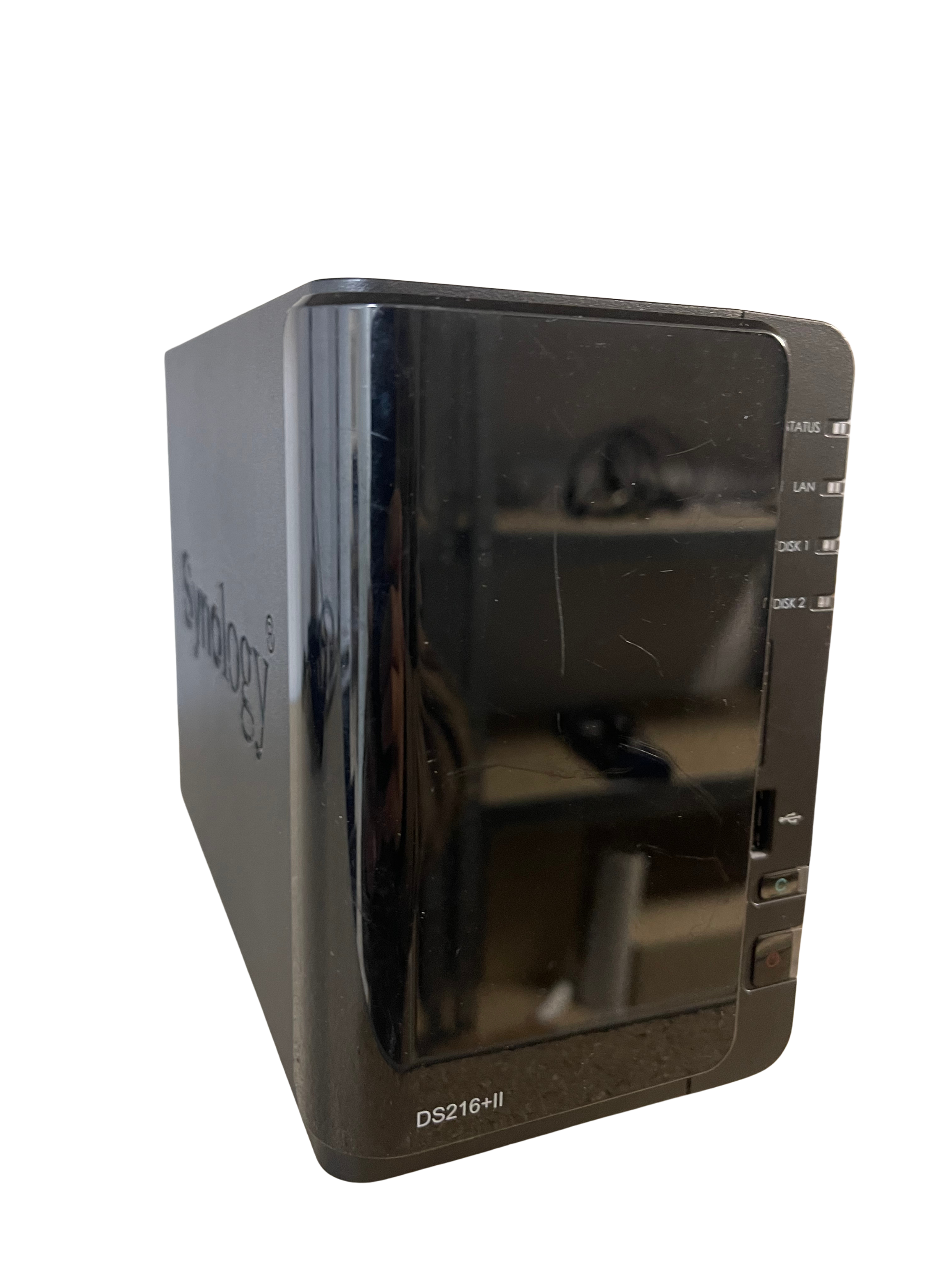 Synology DS216+II DiskStation NAS, 2-Bay, Intel Celeron N3060, 1GB RAM