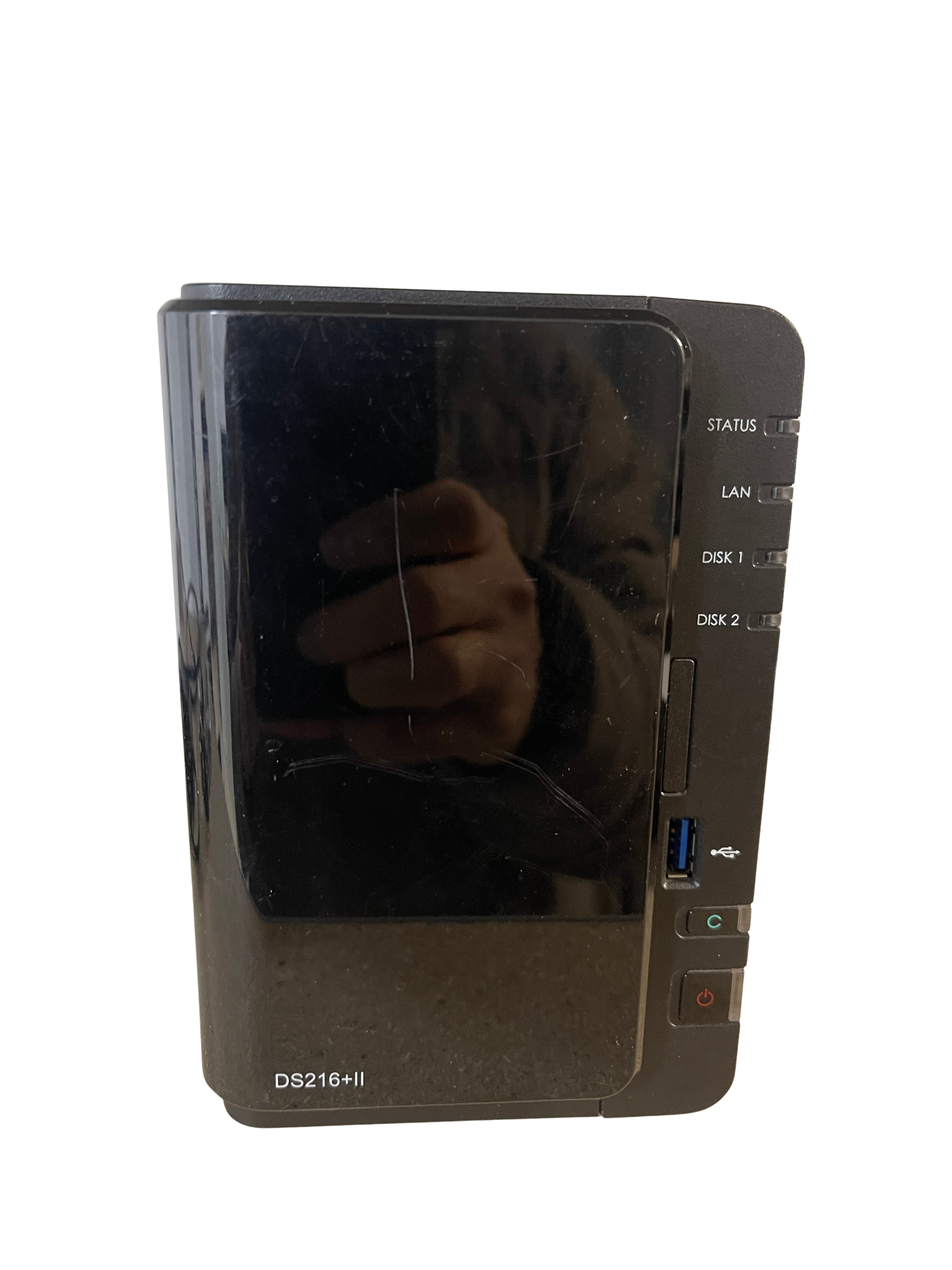 Synology DS216+II DiskStation NAS, 2-Bay, Intel Celeron N3060, 1GB RAM