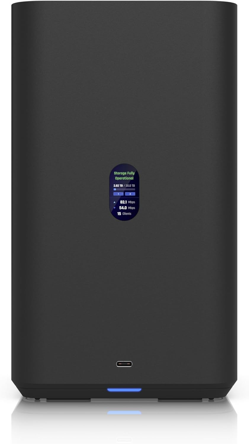 Ubiquiti UniFi UNAS-2-B – Network Attached Storage (2-Bay NAS)