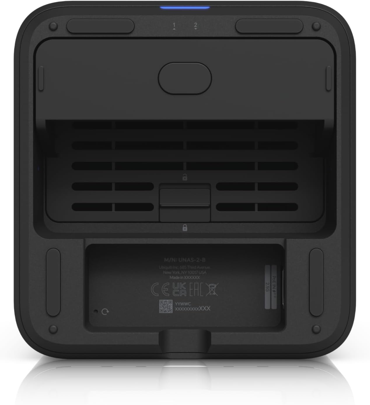 Ubiquiti UniFi UNAS-2-B – Network Attached Storage (2-Bay NAS)